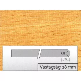 44 CE 4200*600*28mm munkalap Bükk