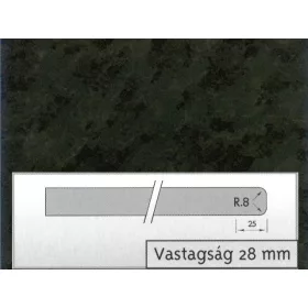 1027 GL 4200*600*28mm munkalap Nero Africa