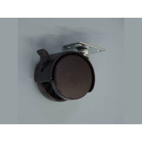   9613 fékezős talpas bútorgörgő átm:50mm teherbírás: 40 kg