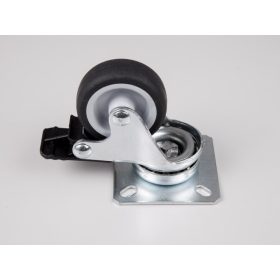   111/NGF.050P talpas fékezős átm:50mm teherbírás: 50kg fém-gumi