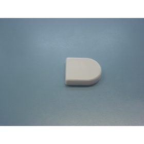 Üvegajtó pánt takaró mini fehér salice p2cbax1