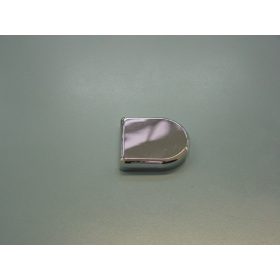 Üvegajtó pánt takaró mini króm salice p2cba06