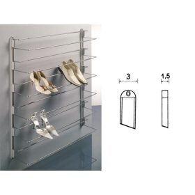 RÖGZITÖSIN CIPÖTARTóHOZ 117/A 30x30x1120 aluminium fém