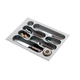 Evőeszköztartó ART 739, 40 SZÜRKE 304/352*428/488mm