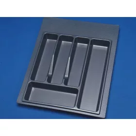 Evőeszköztartó mod 45 metálszürke 390x490mm