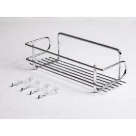 PA002 egyrészes polc króm fémrács