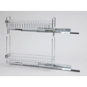   2104Y/15-50 2R teljes kihúzású 110x535x510 csillapítós fémrács