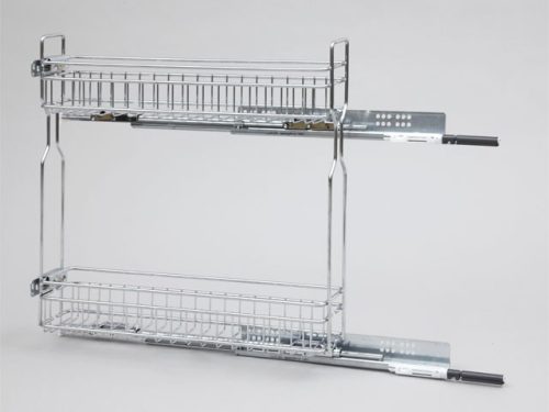 2104Y/15-50 2R teljes kihúzású 110x535x510 csillapítós fémrács