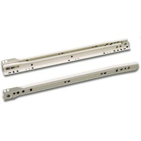 275mm olasz önbehúzós fehér fiókcsúszó görgős 25kg