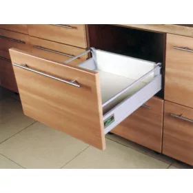 Fds-df b szürke 400mm duplafalu fiókoldal, 40kg