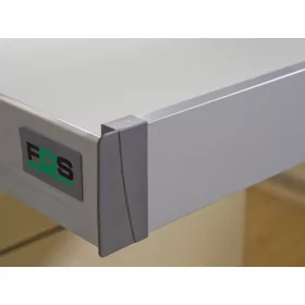 Fds-bfr előlaprögzítő szürke szürke, műanyag