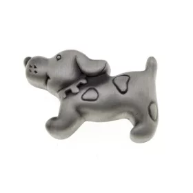 1885-56 zn50 kiskutya antik ezüst fogantyú