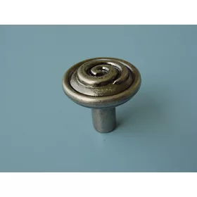 1209-30 ZN29 antikolt ezüst fém fogantyú