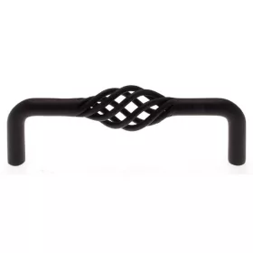 1304-104 PB12 matt fekete fém fogantyú