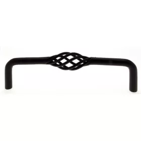 1304-136 PB12 matt fekete fém fogantyú