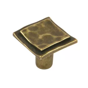 2076-24 ZN10 ANTIKOLT FÉM 24x24x21 fogantyú