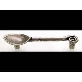 1052-126 ZN28 antik ezüst fém fogantyú
