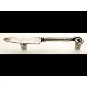 1053-140 ZN28 antik ezüst fém fogantyú