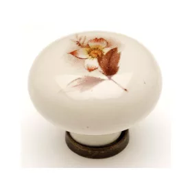 P03.01.02.04 antik bronz-barna vir.gomb por. fogantyú