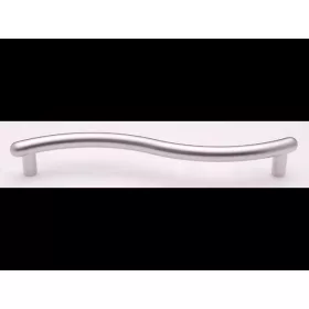 T232-128 matt króm fém fogantyú