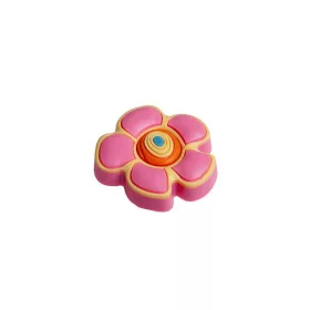 T500 pink virág műanyag fogantyú