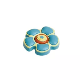 T500 kék virág műanyag fogantyú
