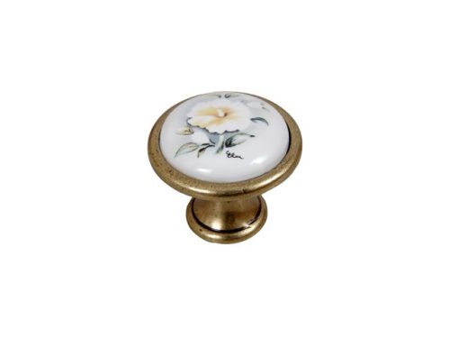E053-33 fogantyú átm:33 ant.bronz-szürk porcelán
