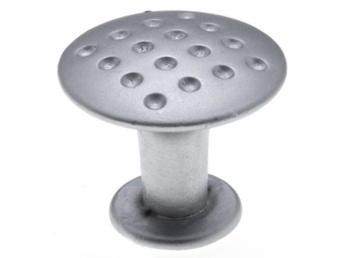 EM-013-D matt króm gomb átm.:20mm fém