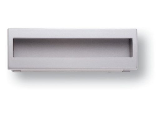 57 matt aluminium 125x46 müanyag fogantyú