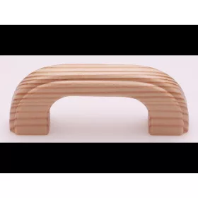 S30-82 HZ6 fenyő lakkozott fa fogantyú