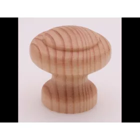 S70-30 HZ6 fenyő lakkozott fa fogantyú