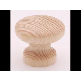 S87-30 HZ6 fenyő lakkozott fa fogantyú