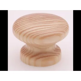 S87-35 HZ6 fenyő lakkozott fa fogantyú