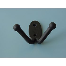 1421 PB12 matt fekete fogas fém