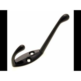 T211 fekete nagy fogas 1-es fogas fém