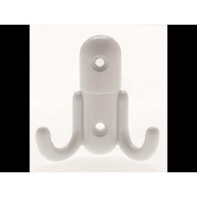 T213 fehér fogas fém