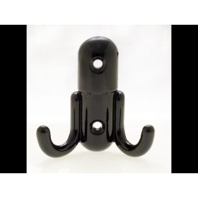 T213 fekete fogas fém