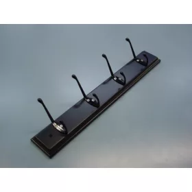 450 fekete 4db T211 fekete fogas fém