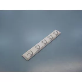 300 kulcst. fehér 5db T210 fehér fogas fém