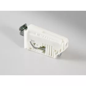 806-OS VASALAT JOBBOS 79x39x19mm FEHÉR fehér fém-műanyag