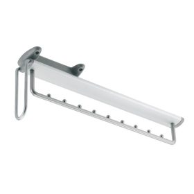   Kihúzható vállfatartó AAE ALGS 85x180x490 mm matt-króm, fém-műanyag