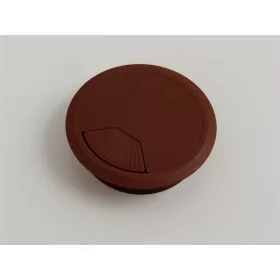   80mm KÁBELKIV. 30103 S.BARNA(WENGE) atm:80 sötétbarna (wen müanyag