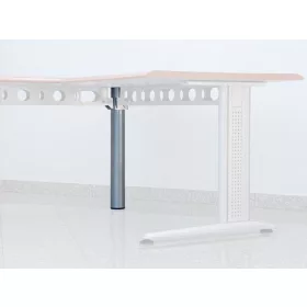 LÁB SINGAPORE 695mm ral9006 aluminium láb fém