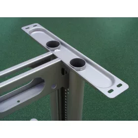 Átkötőelem kábelcsatornás 1800mm ral9006 aluminium