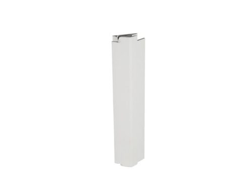 Fehér lábazatelem h=150 135fok lábazatsarok   2252