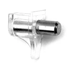 Csapos polctartó me13 áttetsző, átm:5x17mm