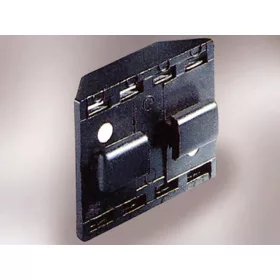 228 csapos kliptalp műanyag fekete