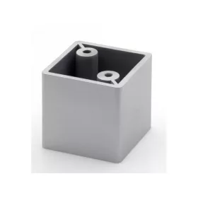 8022 alumínium szekrényláb h=46mm műanyag