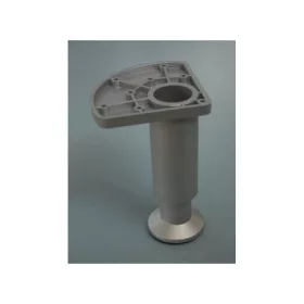 Art 76 matt alumínium szekrényláb h=115mm műanyag