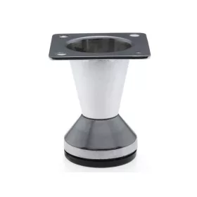 EM-077-A 50mm króm szekrényláb fém